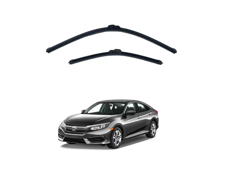 Honda Civic 2017-2021 Silicone Wiper Blades Image-1
