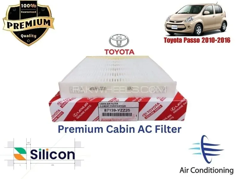 Toyota Passo 2010-2016 Premium Quality Cabin Filter - Imported Image-1