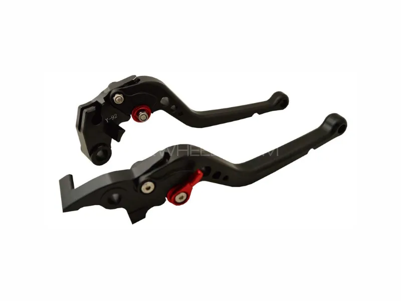 Moxi Adjustable Brake & Clutch Levers – For Yamaha YBR 125 Image-1