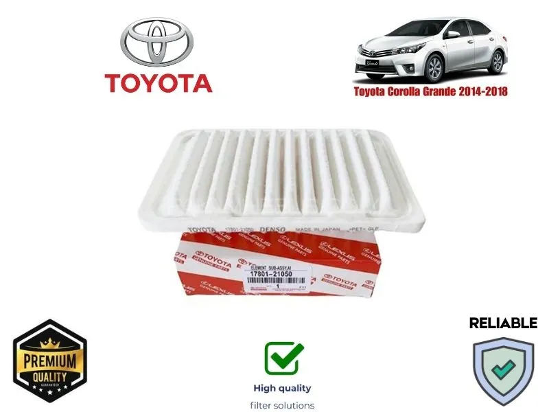 Toyota Corolla Grande 2014-2018 Air Filter Premium Quality Image-1