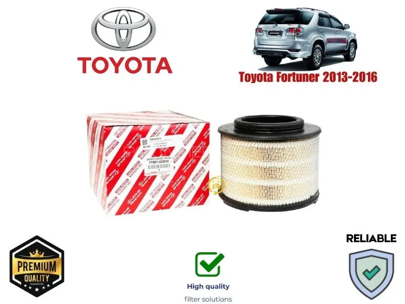 Toyota Fortuner 2013-2016 Air Filter Premium Quality Image-1