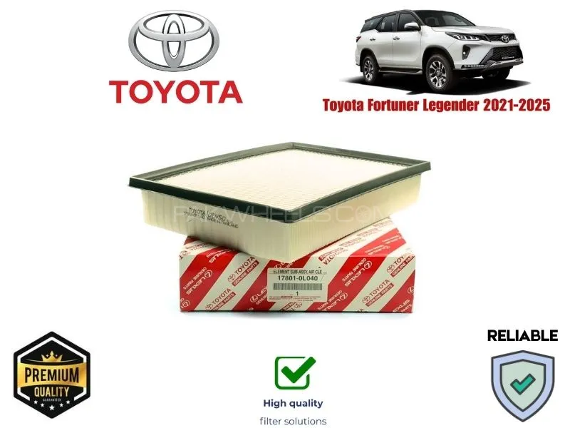 Toyota Foruner Legender 2021-2025 Air Filter Premium Quality Image-1
