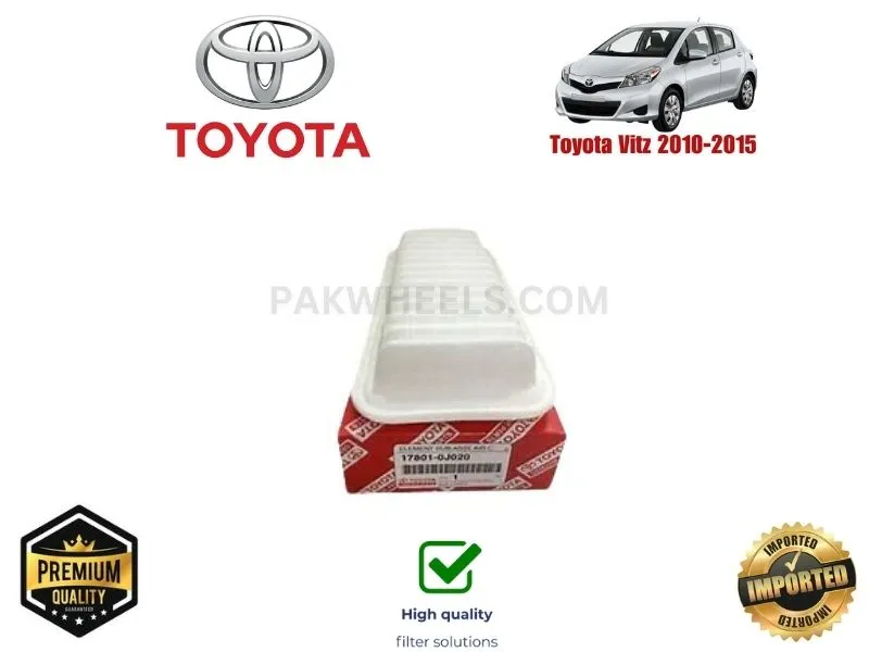 Toyota Vitz 2010-2015 Air Filter Premium Quality Image-1