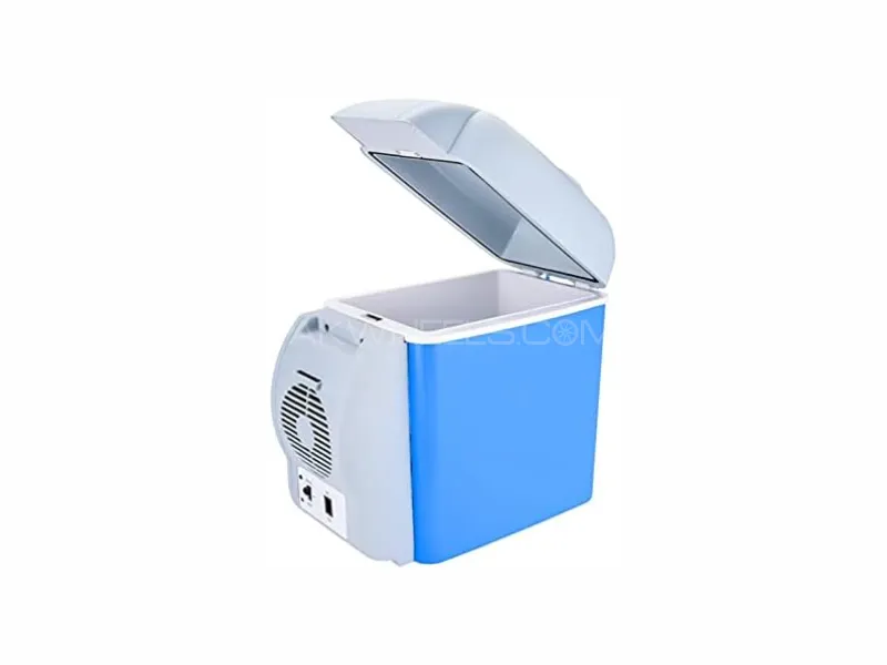 7.5L Portable Car Fridge & Warmer – 12V Mini Travel Cooler Image-1