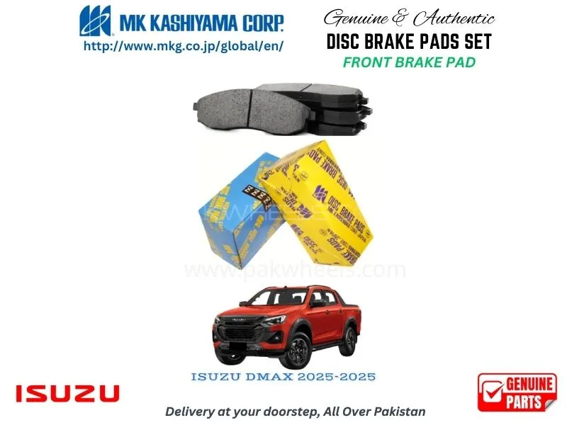 Isuzu D-Max 2025-2025 Front Brake Pads MK Japan Image-1
