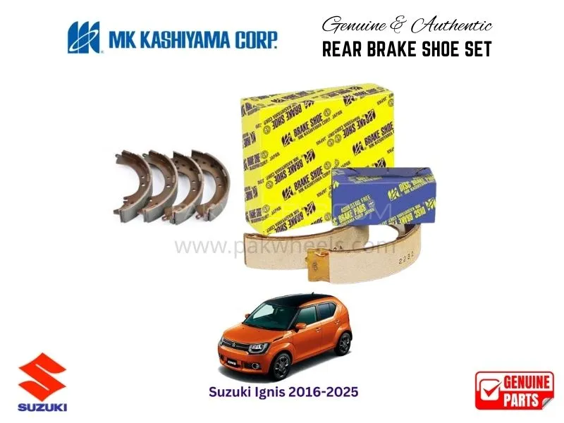 Suzuki Ignis 2016-2025 MK Japan Rear Brake Shoe Set Image-1
