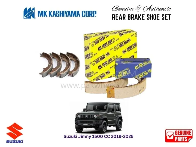 Suzuki Jimny 1500CC 2019-1998 MK Japan Rear Brake Shoe Set Image-1