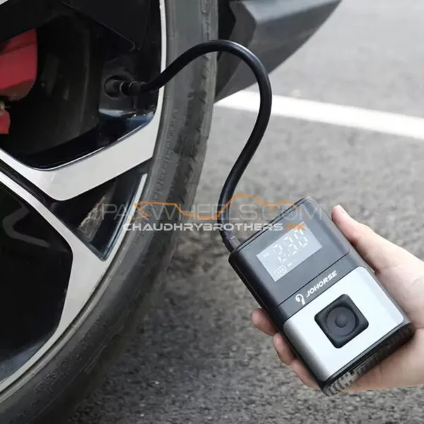 Tire inflator portable air compressor pump-digital pressure guage Image-1