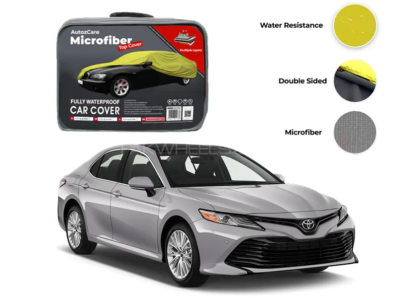 Toyota Camry Microfiber Car Top Cover - Model 2018-2025 Image-1