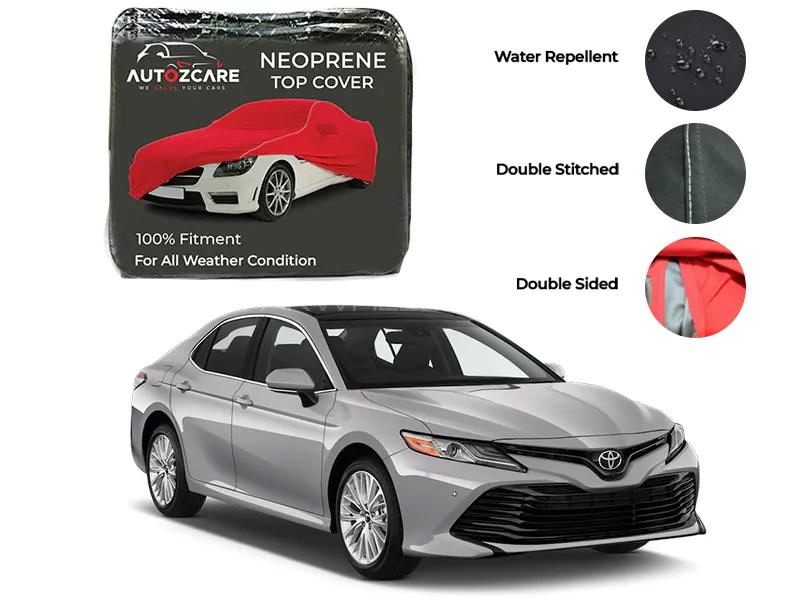 Toyota Camry Neoprene Top Cover - Model 2018-2025 Image-1