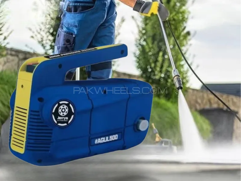 Jerrys German High Power Pressure Washer 1800W 180Bar for Solar Panels & Car Wash Image-1