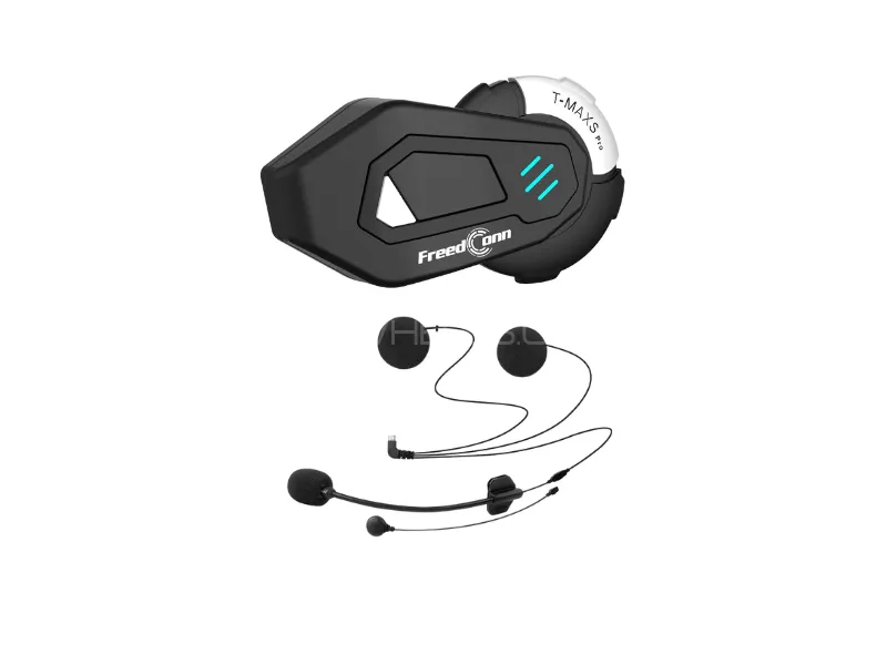 FreedConn T-MAX S Pro Bluetooth Helmet Intercom – 6 Rider Group Communication Headset Image-1