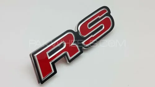 RS Logo for Civic 1 pc | Civic RS Metal Emblem for All cars | Car Accessories | External Image-1