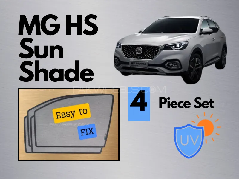 Sun Shades For MG HS 2020-2025 Image-1