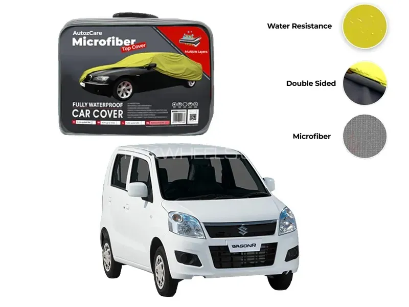 Suzuki Wagon R Microfiber Car Top Cover - Model 2014-2025 Image-1
