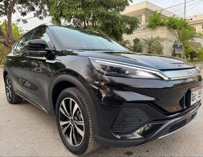 BYD ATTO 3 ADVANCE ZERO METER (49KWH)
Model 2025 || Registered 2025
Zero Meter
300 km 
Black Color
Black Interior
Radar
Push Start
Lane Assist
Cruise Control
DRL's
Panoramic Roof
Auto Led Projector Headlamp 
Range Upto 420km (150KW)
Power Boot
15.6 Rotating Display with Apple Carplay & Android Auto
Multimedia Steering wheel 
Auto Retractable Mirror 
Parking Sensors 
Collision Assist Monitor
Electric powered Seats (Front)
Drive Mode (Eco,Normal,Sports)
And Many More Options  
See to Believe
EXCHANGE POSSIBLE WITH ANY CAR

For inspection
Available at SUPREME CARS
Plot # 151/F,Under Imam heights,Shop no.1&2, Main Khalid Bin Walid Rd, Karachi, Sindh 75400

|  Premium Cars  |  Best Prices  |  Optimum Performance | 
#supremecarsgang