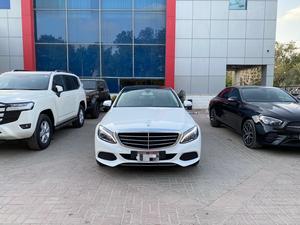 Mercedes C180 Exclusive 
Model: 2017
Mileage: 19,000 km 
Reg: 2017 khi 

*Beige Room
*Panoramic Roof
*Auto back shade

Calling and Visiting Hours

Monday to Saturday

11:00 AM to 7:00 PM