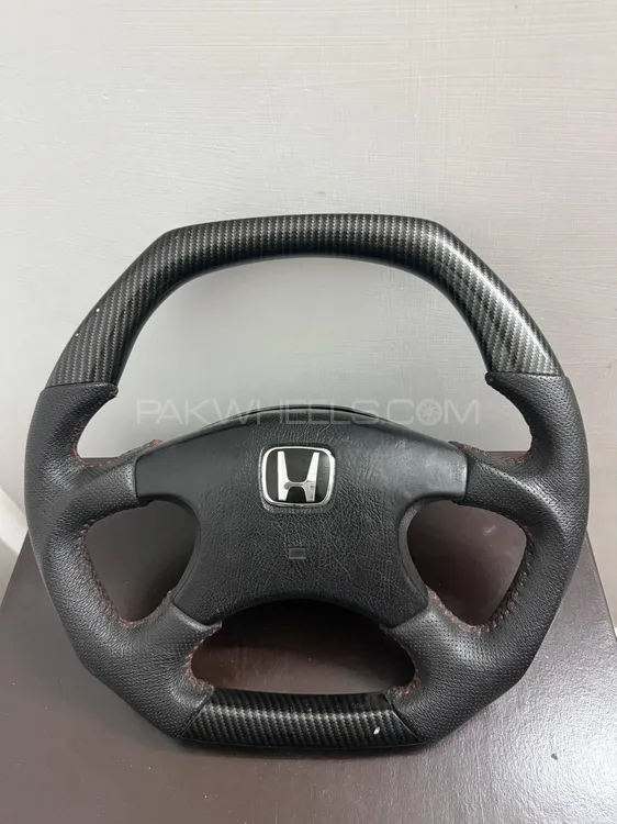 Carbon Fiber sports Steering Image-1