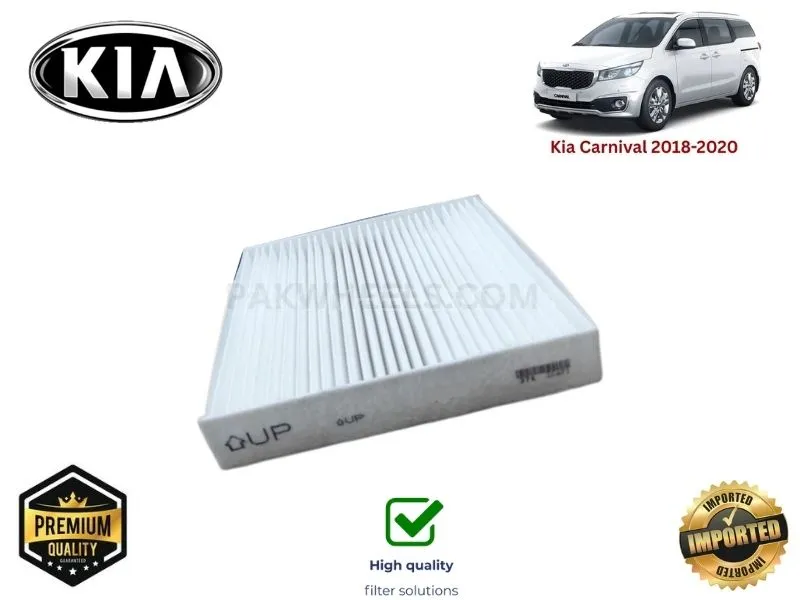 KIA Carnival 2018-2020 CABIN AC FILTER - PREMIUM QUALITY Image-1