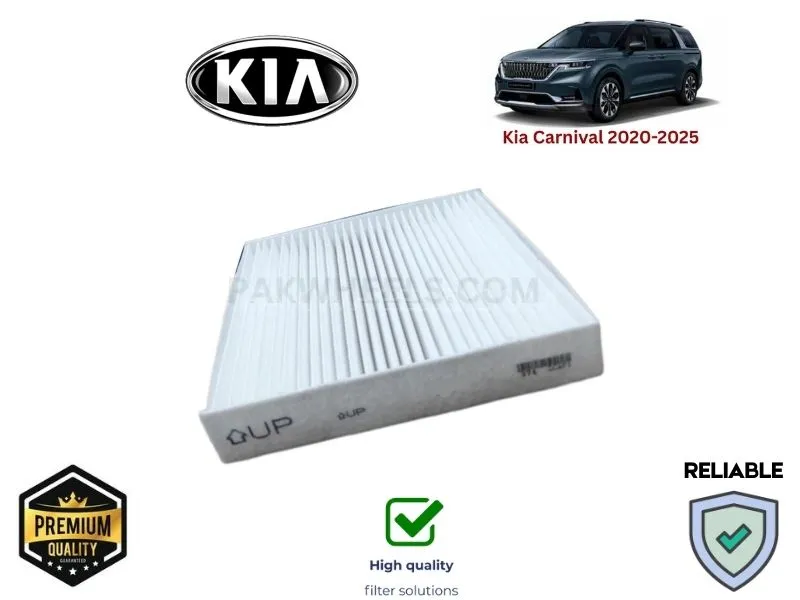 KIA Carnival 2020-2025 CABIN AC FILTER - PREMIUM QUALITY Image-1