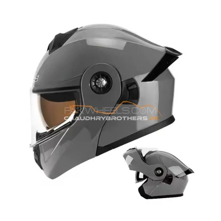 Junhaolong flip up helmet  Image-1