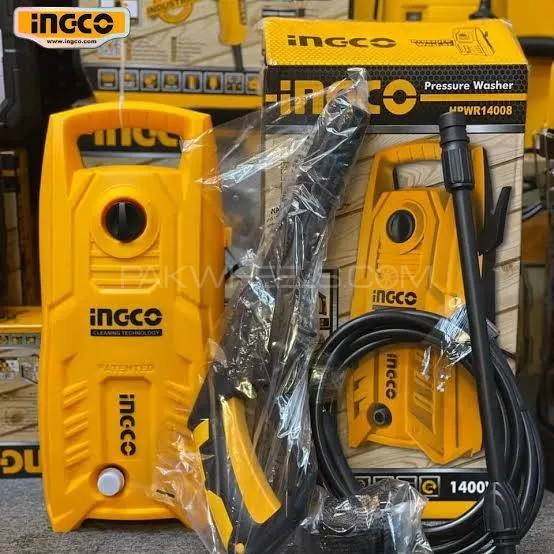 INGCO Water High Pressure Car Washer - 130 Copper Motor Image-1