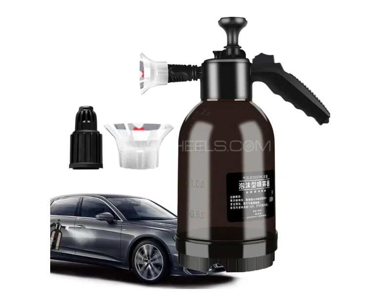 Snow Foam Gun – 2L Heavy Duty Pressurized Soap Sprayer with Two Nozzles Image-1