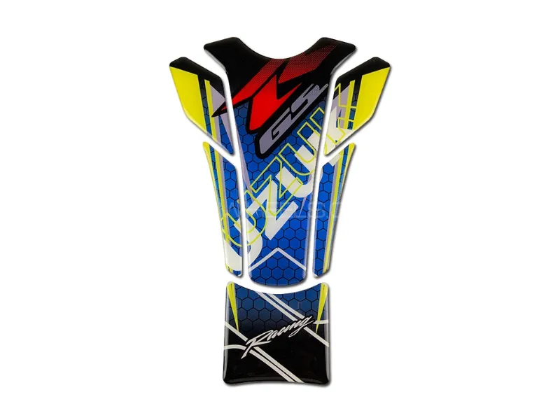 3D Motorcycle Tank Pad for SUZUKI Gixxer – 3M Sticker Scratch Protector Accessory (Random Color) Image-1