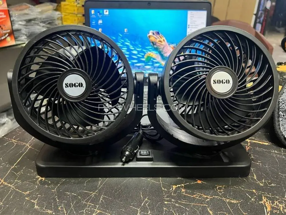 Sogo Single Headed Fan 12V (BIG SIZE) Image-1