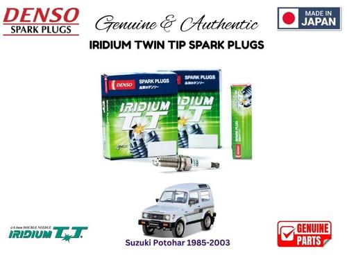Suzuki Potohar 1985-2003 DENSO IRIDIUM TWIN TIP SPARK PLUGS 4 Pieces - MADE IN JAPAN Suzuki Potohar 1985-2003 DENSO IRIDIUM TWIN TIP SPARK PLUGS 4 Pieces - MADE IN JAPAN
