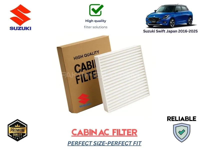 Suzuki Swift Japan 2016-2025 HIGH QUALITY CABIN FILTER Image-1