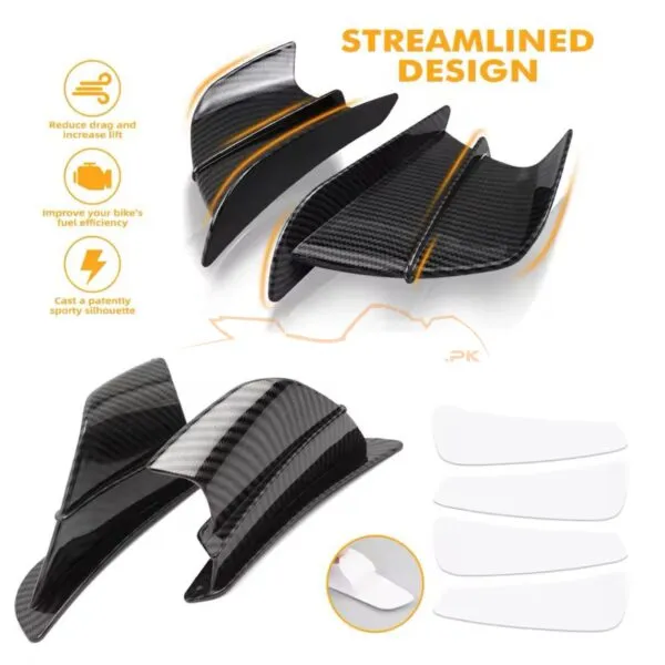 Universal side wings (carbonfiber) Universal side wings (carbonfiber) Image-3