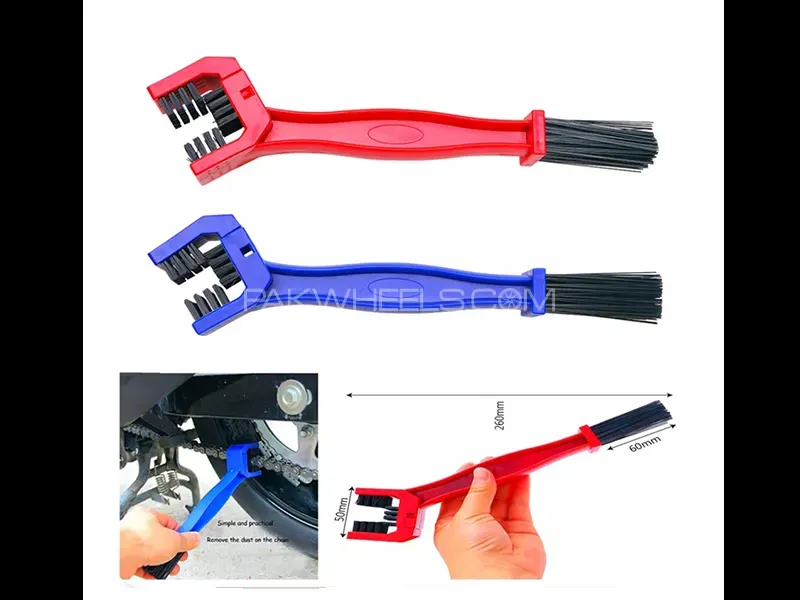 Bike Chain Cleaner Brush Tool Image-1