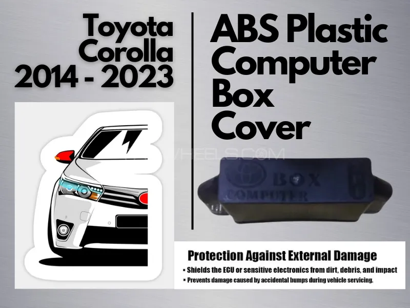 Computer Box Cover For Toyota Corolla Model 2015-2025/ Toyota Corolla Computer Box Cover Image-1