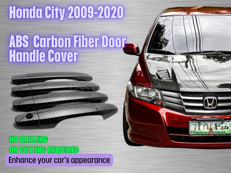 Honda City 2009-2020 Door Handle Covers Image-1