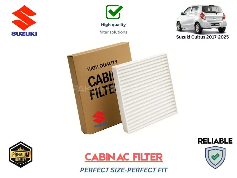 Suzuki Cultus 2017-2025 HIGH QUALITY CABIN FILTER Image-1