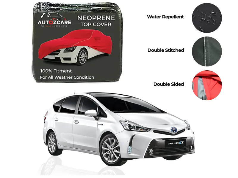 Toyota Prius Apha  Neoprene Car Top Cover - Model 2011-2021 Image-1