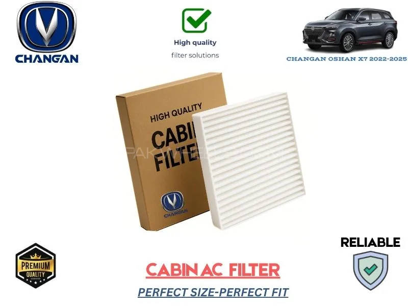 Changan Oshan X7 2022-2025 HIGH QUALITY CABIN FILTER Image-1
