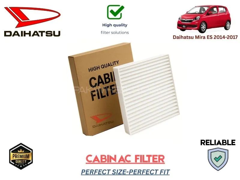 Daihatsu Mira Es 2014-2017 HIGH QUALITY CABIN FILTER Image-1