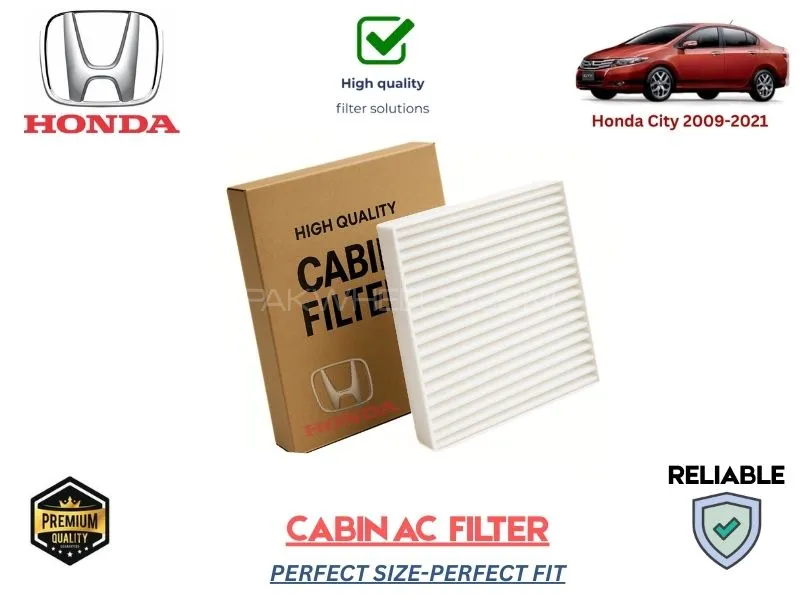 Honda City 2009-2021 HIGH QUALITY CABIN FILTER Image-1