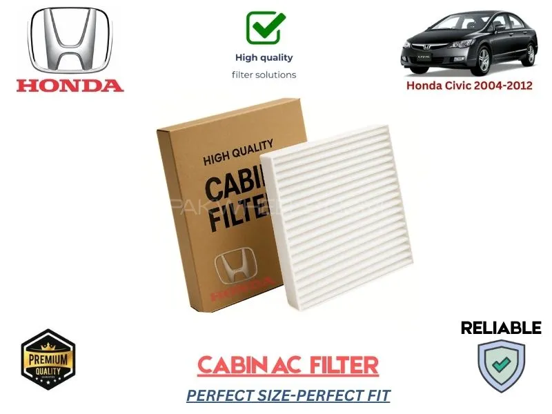 Honda Civic 2004-2012 HIGH QUALITY CABIN FILTER Image-1