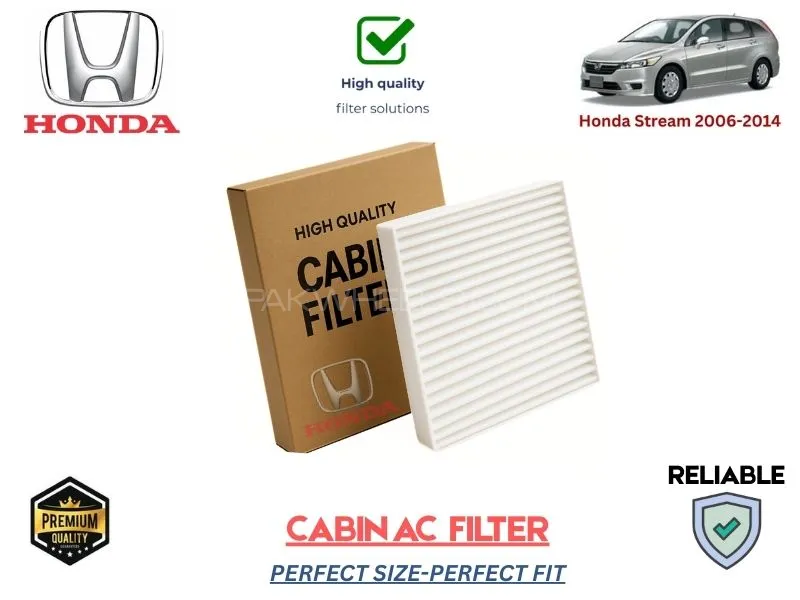 Honda Stream 2006-2014 HIGH QUALITY CABIN FILTER Image-1