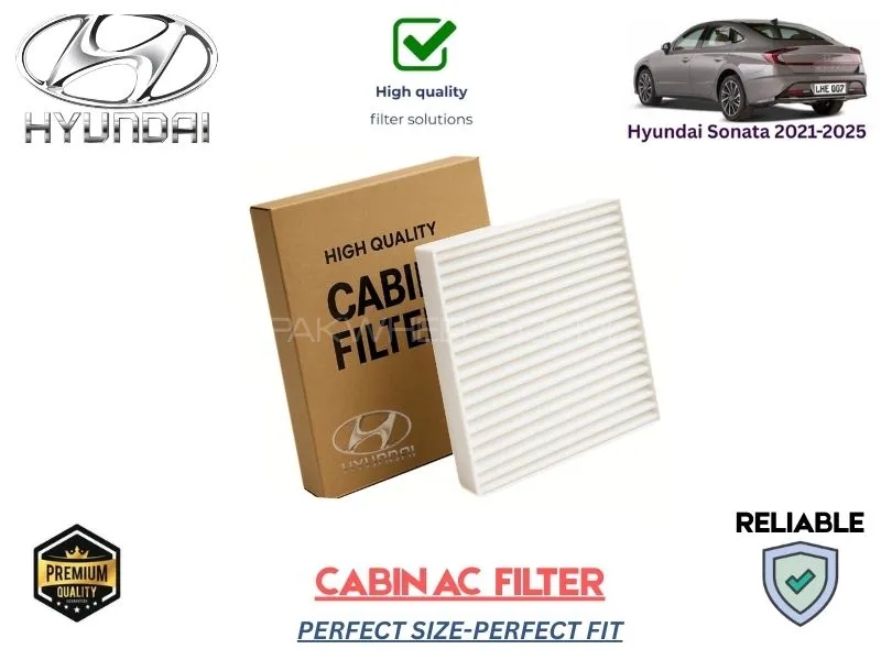 Hyundai Sonata 2021-2025 HIGH QUALITY CABIN FILTER Image-1