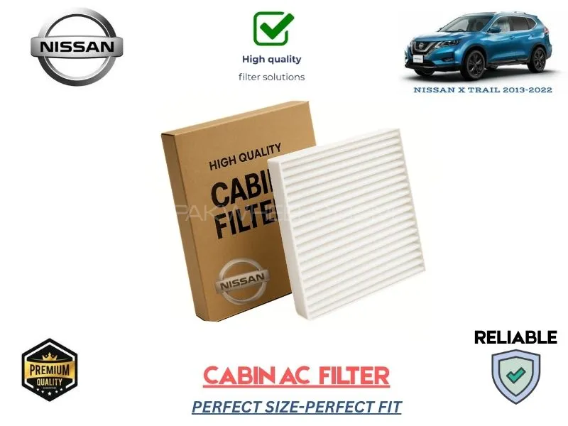 Nishan X Trail 2013-2022 HIGH QUALITY CABIN FILTER Image-1