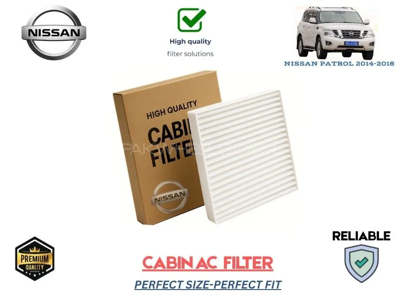 Nissan Patrol 2014-2018 HIGH QUALITY CABIN FILTER Image-1