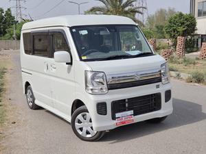 Fresh Import 2025
Every Wagon High Roof PZ TURBO Edition
Shiny White Colour
2019 Model
Parking Sensors
Push Start Engine
Radar Break Support 
No.1 Japan Quality
Drive Type: FF
Power Steering
Power Windows
Genuine Verifiable Auction Sheet
3.5 Auction Grade and Auction Sheet Attached For Satisfaction And Online Verification
According To Suzuki Motor Corporation Japan 20.2 Km/l
Power Mirror
Glass With Ultra-violet Filter
Central Locking
Air Conditioner & Heater
Dual Trip Meters
Height Adjustable Driving Seat
Front & Rear Defogger
Fuel Tank Capacity: 40 Litres
Steering: Power Assist Equipped Rack & Pinion
Height & Length Adjustable Steering Column
Drivers Airbag
Passenger Airbag
Central Locking
Folding Rear Seats
Rear Wiper
Glass With Ultraviolet Filter
Toned Glasses
SRS Air Bag
Power Window Lock
Window Rain Visors