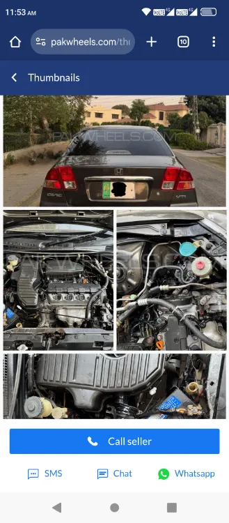 Honda Civic 2005 for Sale in Lahore Image-1