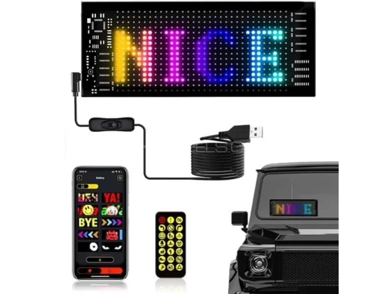 LED Flexible Display Matrix Panel for Car Advertising – Full Color, High Definition Scrolling Screen LED Flexible Display Matrix Panel for Car Advertising – Full Color, High Definition Scrolling Screen Image-3