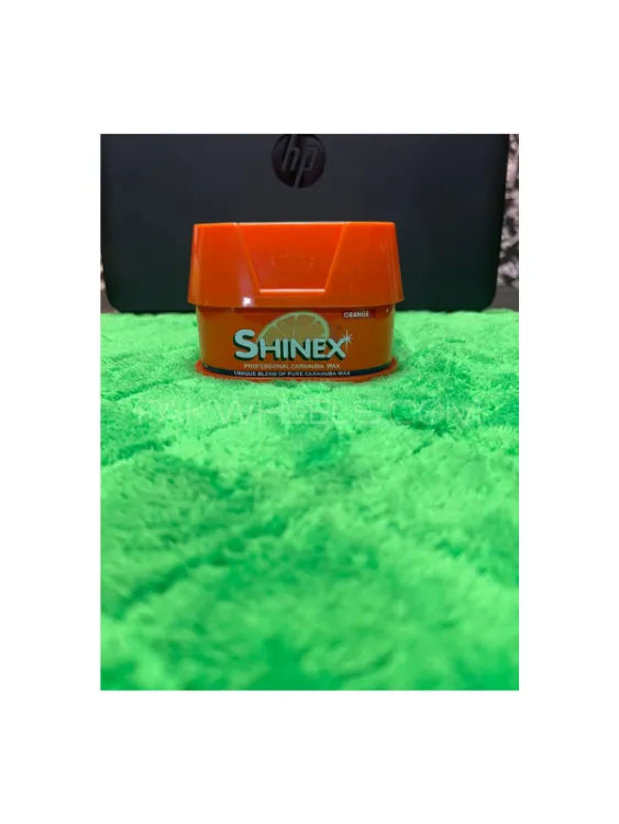 SHINEX Car Polish & Wax 200g -Orange Image-1