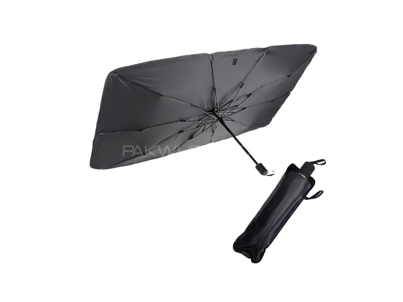 Zingfix Universal Foldable Umbrella Windshield Sun Shade Image-1